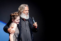 MacKenzie Foy and Jeff Bridges