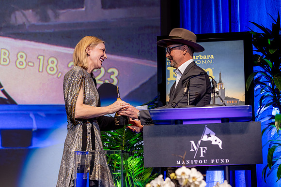 Cate Blanchett and Todd Field
