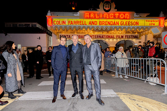 Colin Farrell, Martin McDonagh, and Brendon Gleeson