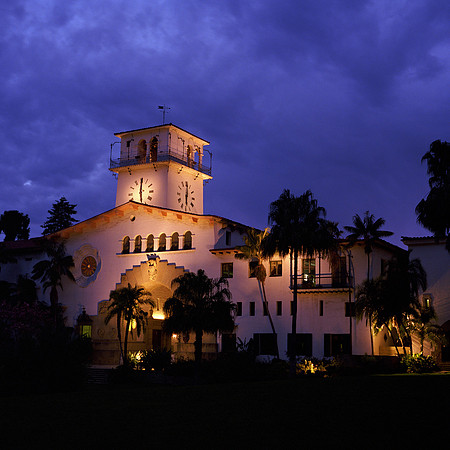 Courthouse at Night