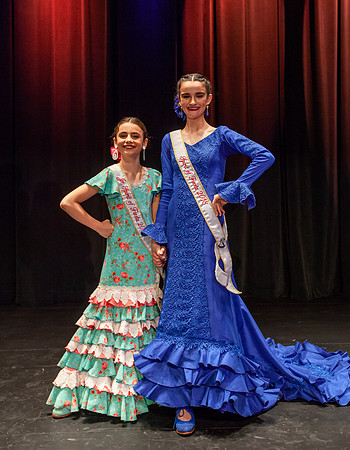 Georgey Taupin, Junior Spirit and Jesalyn McCollum, Spirit of Fi