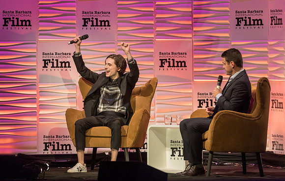 Timothée Chalamet and Dave Karger