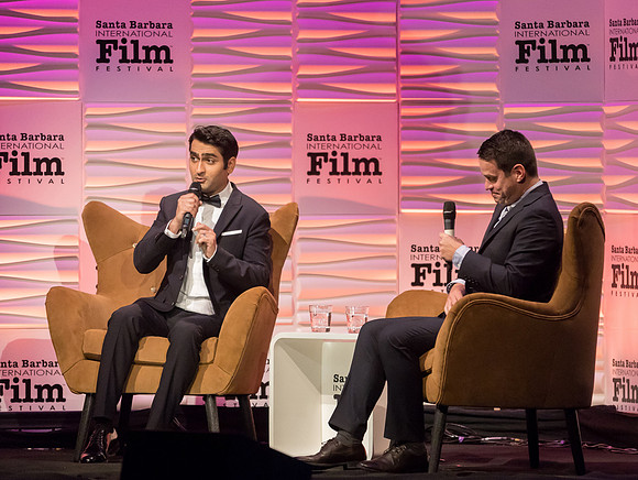 Kumail Nanjiani and Dave Karger