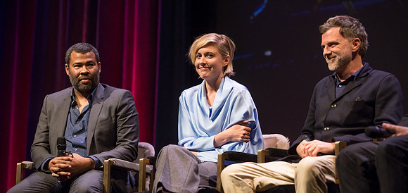 Jorden Peele, Greta Gerwig, and Paul Thomas Anderson
