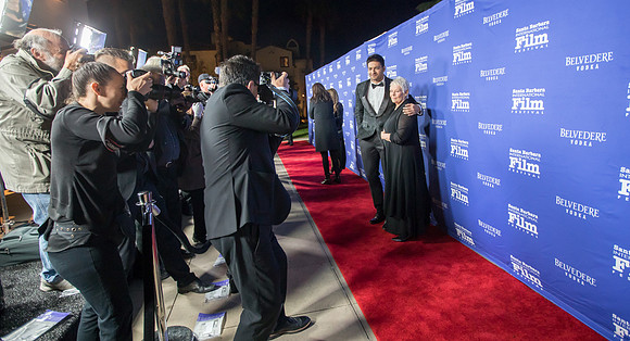 Judi Dench and Ali Fazal