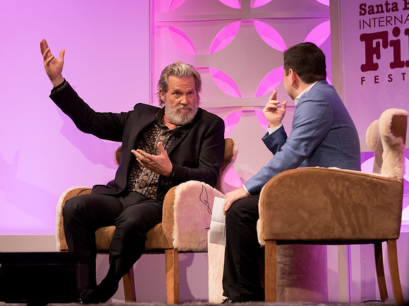 Jeff Bridges and Scott Feinberg