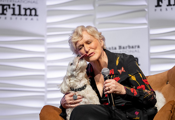 Glen Close and Pip