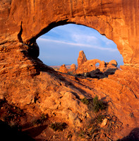 Turret Arch through South Window Arch
