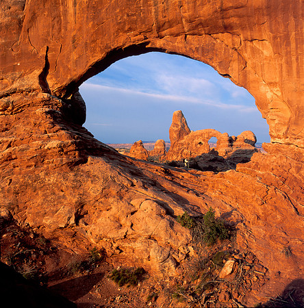 Turret Arch through South Window Arch