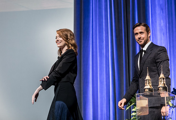 Emma Stone and Ryan Gossling