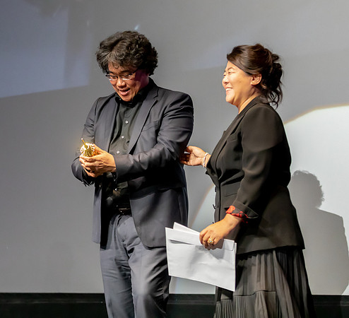 Bong Joon Ho and Jeong-eun Lee