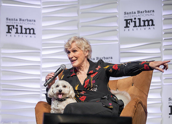 Glen Close and Pip