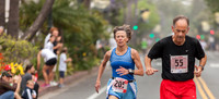 Lesley Wiscomb and Vern Caloudes, age group 60-69