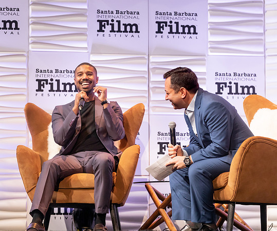 Michael B. Jordan and Scott Feinberg