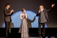 Mark Osborn, MacKenzie Foy, and Jeff Bridges