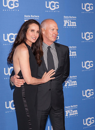 Andie MacDowell and Michael Keaton